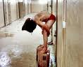 A 'stress' position at Abu Ghraib.